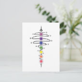 Carte Postale Modulateur Chakra (Debout devant)