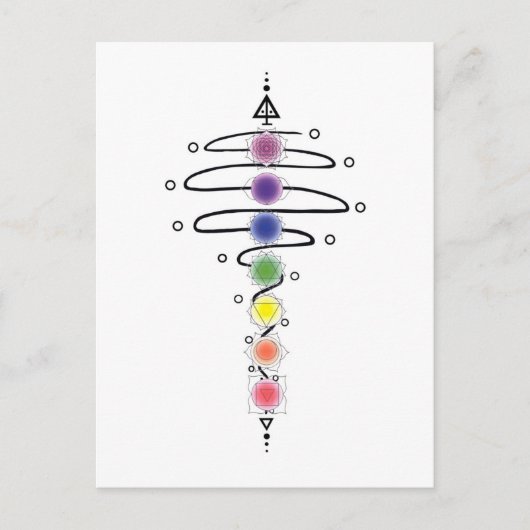 Carte Postale Modulateur Chakra (Devant)