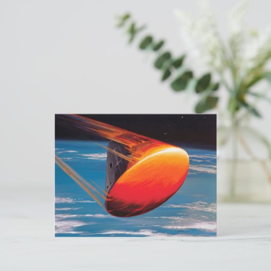 Carte Postale Module de commande de la capsule spatiale Apollo d (Debout devant)