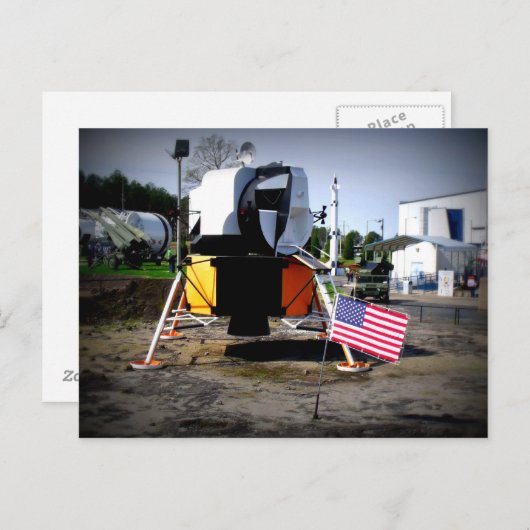 Carte Postale Module lunaire (Devant / Derrière)