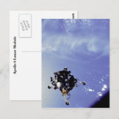 Carte Postale Module lunaire Apollo 9 (Devant / Derrière)