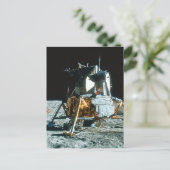 Carte Postale Module lunaire sur la Lune (Debout devant)