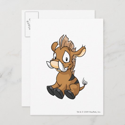 Carte Postale Moehog Brown (Devant / Derrière)