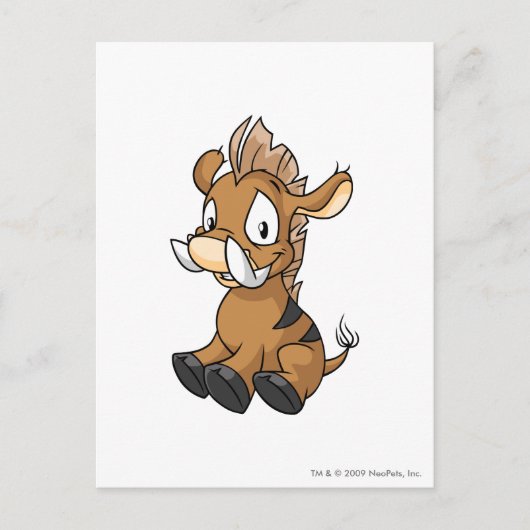 Carte Postale Moehog Brown (Devant)