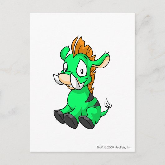 Carte Postale Moehog Green (Devant)