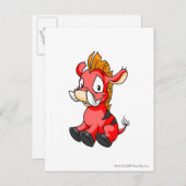 Carte Postale Moehog Red (Devant / Derrière)
