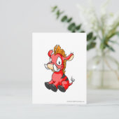 Carte Postale Moehog Red (Debout devant)