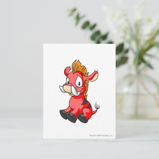 Carte Postale Moehog Red (Debout devant)