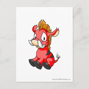 Carte Postale Moehog Red