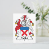 Carte Postale Moffat Family Crest (Debout devant)