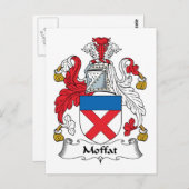 Carte Postale Moffat Family Crest (Devant / Derrière)