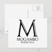 Carte Postale Mogambo (Devant / Derrière)