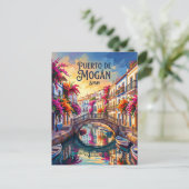 Carte Postale Mogán (Petite Venise) Espagne (Debout devant)