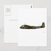 Carte Postale Mohawk Grumman OV-1 (Devant / Derrière)