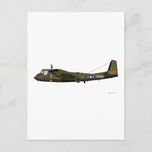 Carte Postale Mohawk Grumman OV-1 (Devant)