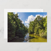 Carte Postale Mohican River en été, Mohican State Park, Ohio (Devant / Derrière)