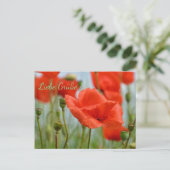 Carte Postale Mohnblumen (Debout devant)