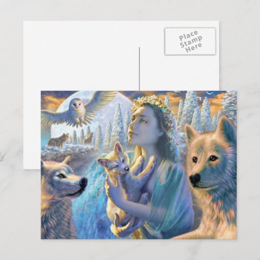 Carte Postale moï (Devant / Derrière)