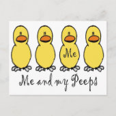 Carte Postale Moi et mes amis (Devant)