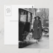 Carte Postale Moi et mon Westie, années 1920 (Devant / Derrière)