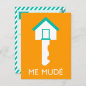 Carte Postale moi mude llave de casa (Devant / Derrière)
