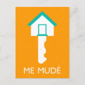 Carte Postale moi mude llave de casa (Devant)