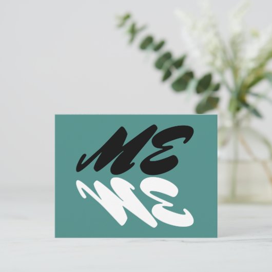 Carte Postale Moi Nous (Debout devant)