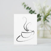 Carte Postale Moi Veut Café (Debout devant)