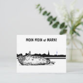 Carte Postale MOIN MOIN ut MARN ! (Debout devant)