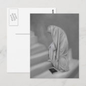 Carte Postale Moine (Devant / Derrière)