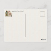 Carte postale moine bouddhiste (Dos)