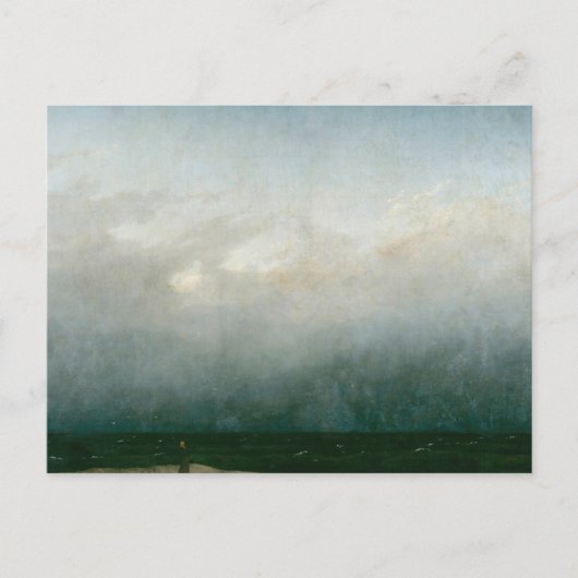 Carte Postale Moine En Bord De Mer Par Caspar David Friedrich (Devant)