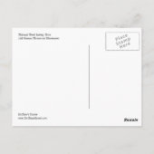 Carte postale Moine médiévale (Dos)