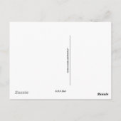 Carte postale - Moineau printanier (Dos)