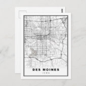 Carte Postale Moines (Devant / Derrière)