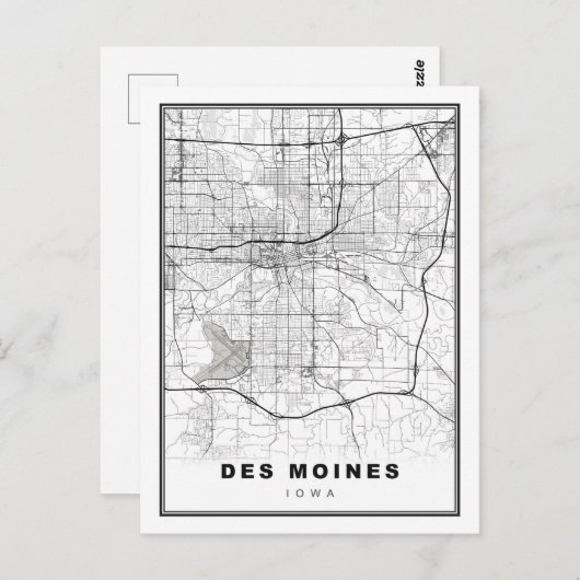Carte Postale Moines (Devant / Derrière)