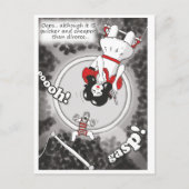 Carte postale 'moins chère et plus rapide que le d (Devant)