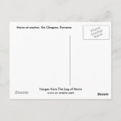 Carte Postale Moira à l'ancre, Rio Chagres, Panama (Dos)