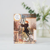 Carte postale : Mois de février - Février (Debout devant)