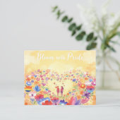 Carte Postale 'Mois De La Fierté - Fleur Avec Fierté (Debout devant)