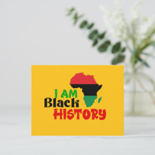 Carte Postale Mois de l'histoire des Noirs