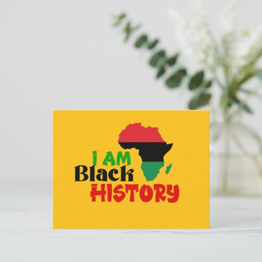 Carte Postale Mois de l'histoire des Noirs (Debout devant)