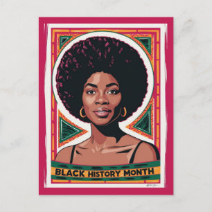 Carte Postale Mois de l'histoire des Noirs