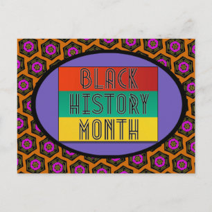 Carte Postale Mois de l'histoire des Noirs