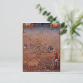 Carte Postale Mois de mars (Debout devant)