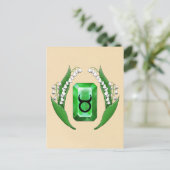 Carte Postale Mois de naissance mai Taurus (Debout devant)