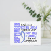 Carte Postale Mois De Sensibilisation Au Cancer De La Prostate P (Debout devant)