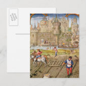 Carte Postale Mois d'octobre (Devant / Derrière)