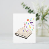 Carte Postale Mois national de l'alphabétisation (Debout devant)