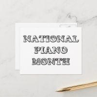 Mois national du piano